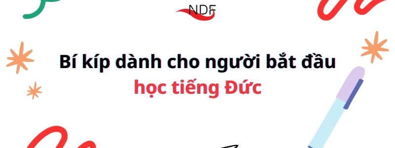 Bí kíp dành cho người bắt đầu học tiếng Đức