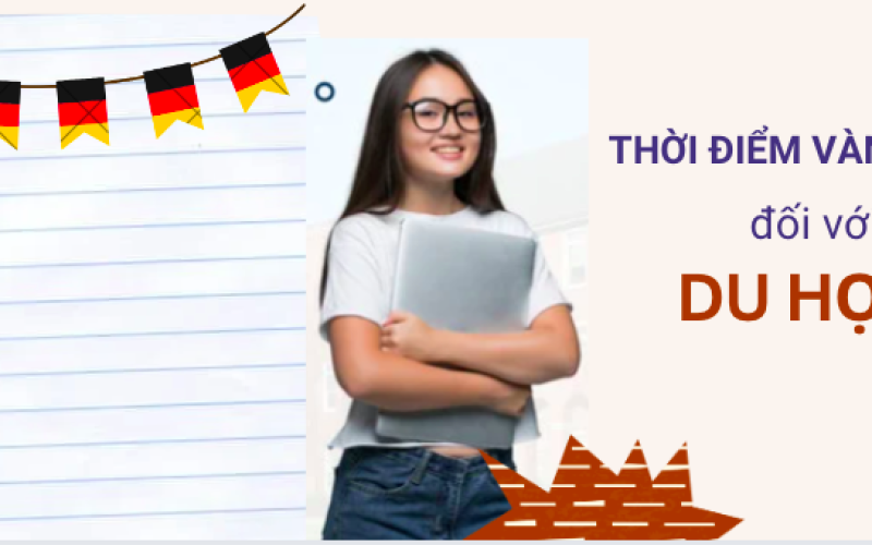Thời điểm vàng với các bạn học sinh bắt đầu học tiếng Đức để đi du học Đức 