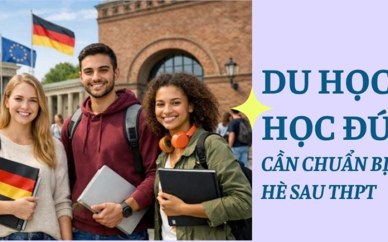 Du học Đại học Đức cần chuẩn bị gì để kịp kỳ hè sau THPT