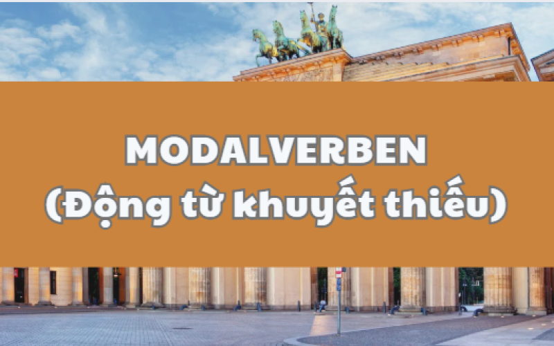 Động từ khuyết thiếu trong tiếng Đức (Modalverben)