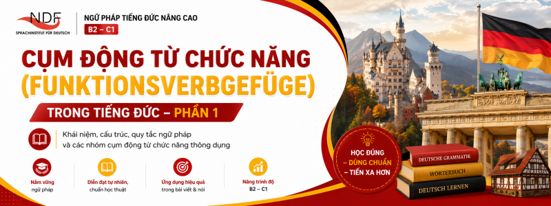 Cụm Động Từ Chức Năng Trong Tiếng Đức (Funktionsverbgefüge) - Phần 1