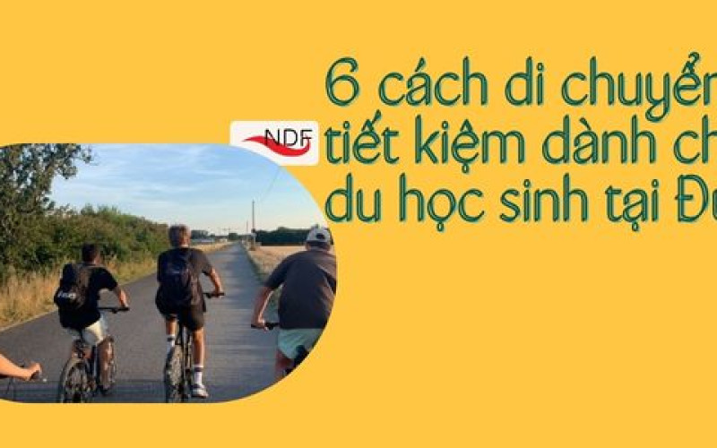 6 cách di chuyển tiết kiệm dành cho du học sinh tại Đức