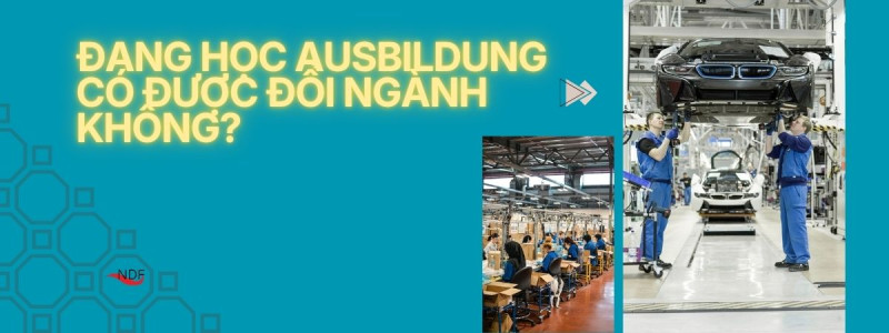 Có đổi được ngành khi đang du học nghề ở Đức không?