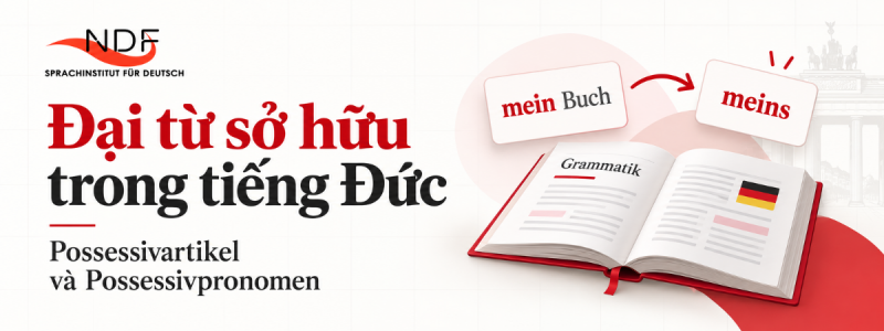 Đại từ sở hữu trong tiếng Đức Possessivartikel và Possessivpronomen