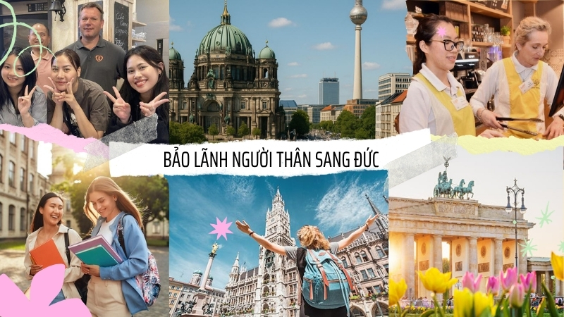 Học viên mong muốn bảo lãnh người thân sang Đức sau khoản thời gian ổn định bên Đức