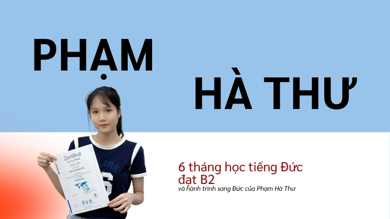 hành trình học tiếng Đức của Thư
