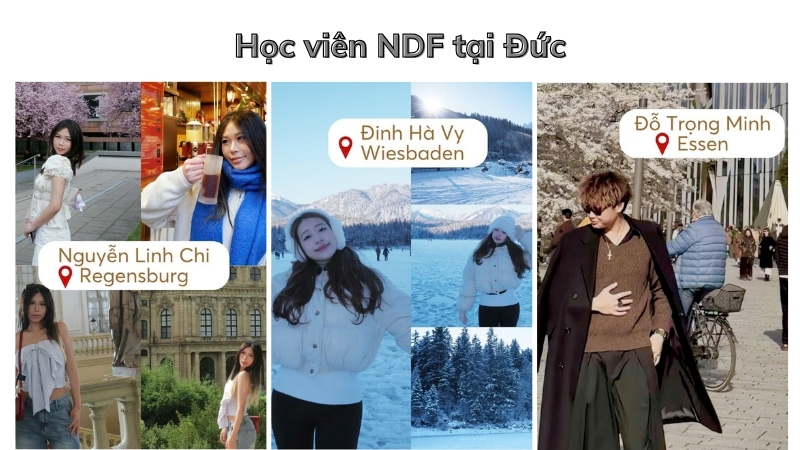 Học viên NDF ổn định tại Đức