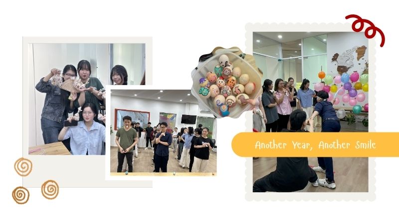 Không khi rất vui vẻ trong ngày lễ phục sinh 2026