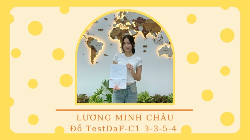 học viên NDF đỗ C1-TestDaF ngay lần đầu thi