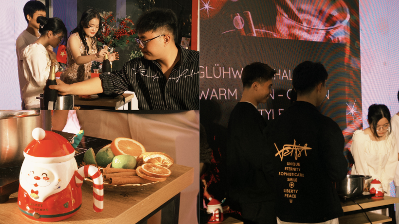 Nấu rượu nóng Glühwein - Văn hoá không thể thiếu vào giáng sinh tại Đức