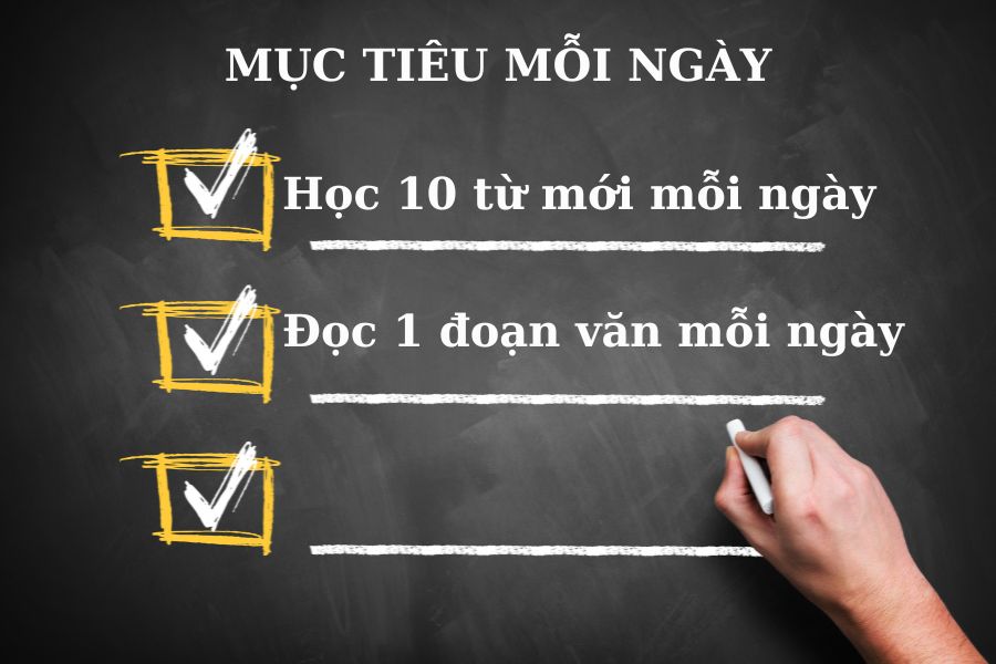 Đặt mục tiêu học tập