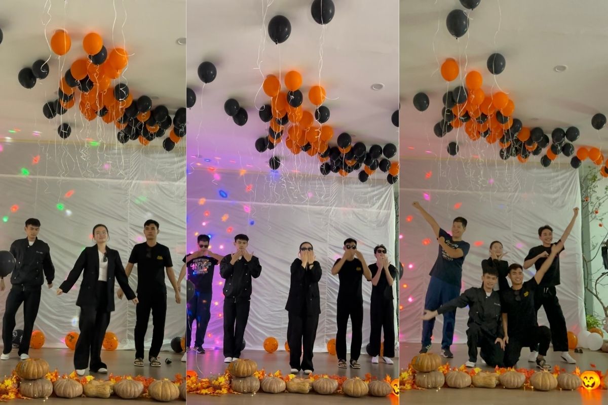 Học viên NDF Hà Nội biểu diễn văn nghệ mừng Halloween tại trung tâm tiếng Đức